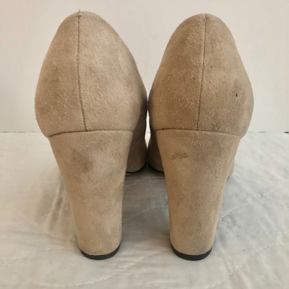 FRANCI SARTO SUEDE OPEN TOE PUMP (3-04232020) - Picture 5 of 7